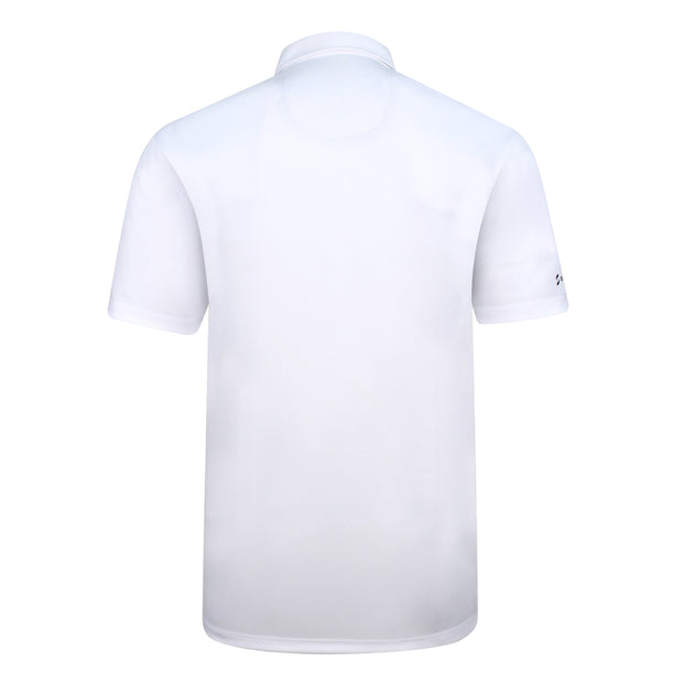 FIDEL POLO SHIRT WHITE LIGHT GREEN