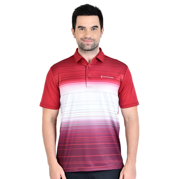 FLYNN POLO SHIRT MAROON