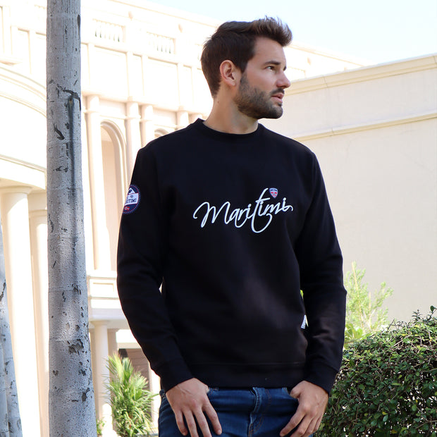 ELVIN SWEATSHIRT BLACK