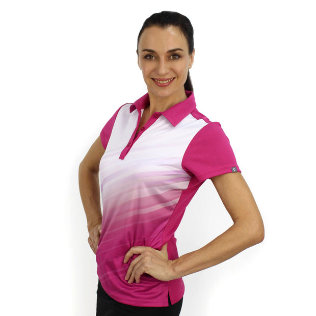 AUDREY POLO SHIRT PINK