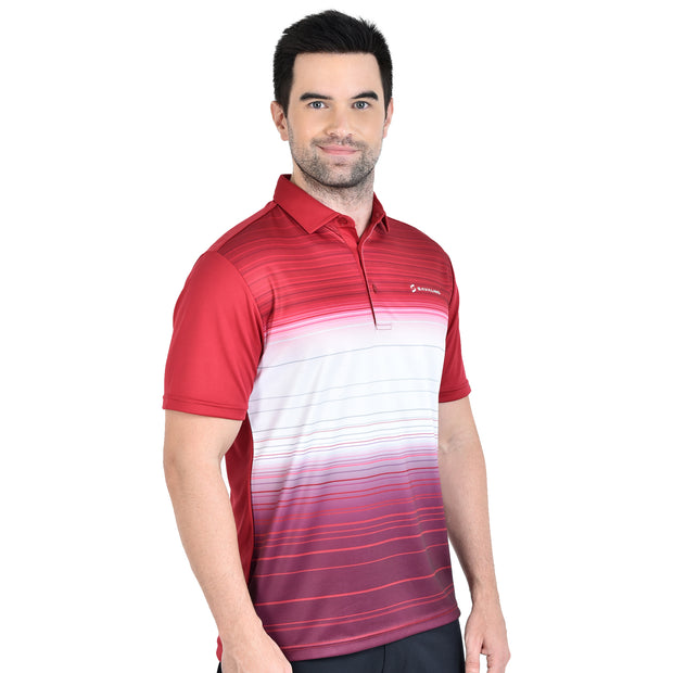 FLYNN POLO SHIRT MAROON