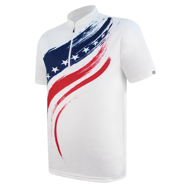 FOLKE BOWLING JERSEY WHITE