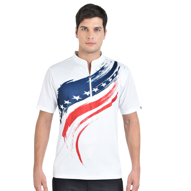 FOLKE BOWLING JERSEY WHITE