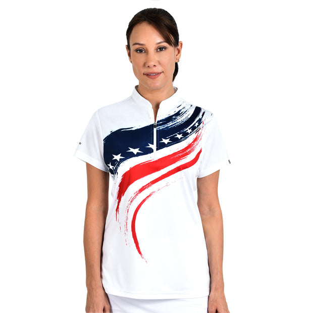 FIONA BOWLING JERSEY WHITE