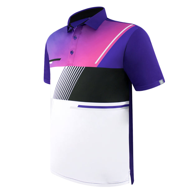 ADRIEL POLO SHIRT PURPLE