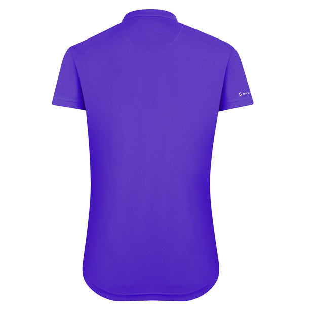 ABIGAIL POLO SHIRT DARK PURPLE