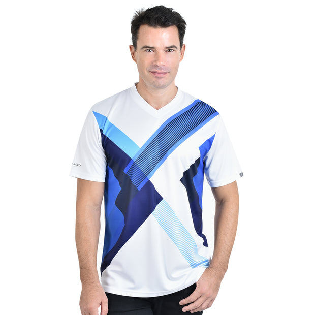 ALTON T-SHIRT WHITE BLUE