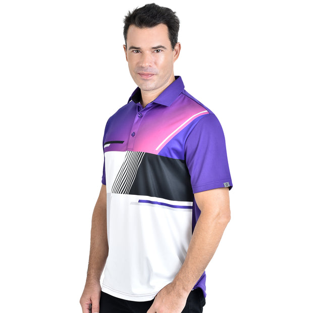 ADRIEL POLO SHIRT PURPLE