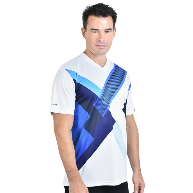 ALTON T-SHIRT WHITE BLUE