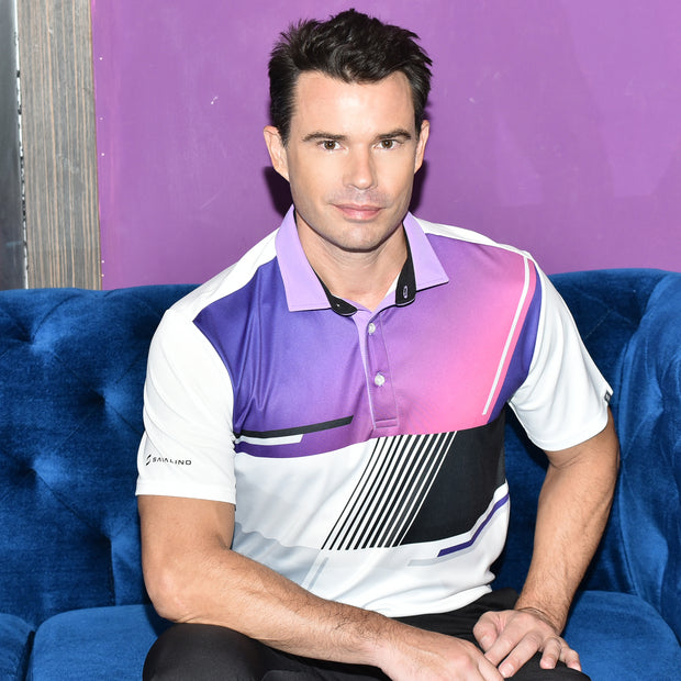 ADRIEL POLO SHIRT LILAC